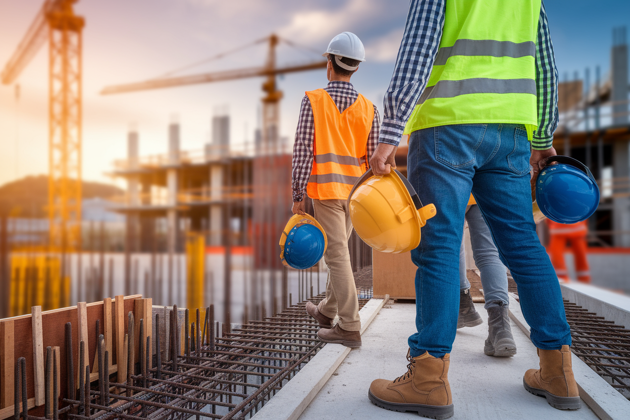 Sécurité sur les chantiers : équipements indispensables pour les travailleurs du BTP